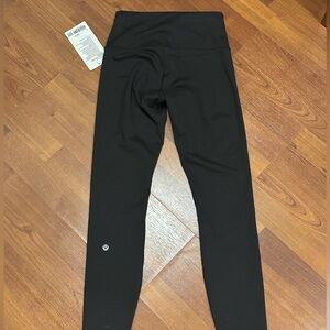 Lululemon Black Leggings Wunder Train HR Tight 25’’